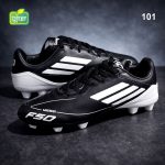 Soccer Boot Black & White - Image 4