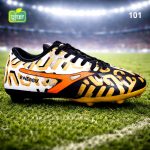 Soccer Boot Black & Gold - Image 5