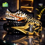 Soccer Boot Black & Gold - Image 4
