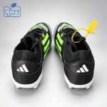 Soccer Boot Lime Green Black & White - Image 5