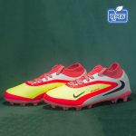 Soccer Boot Neon Yellow & Pink