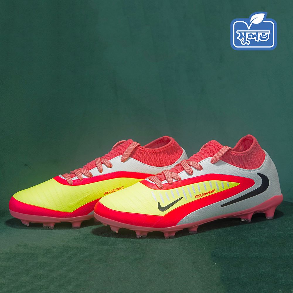_DSC4949 copy Soccer Boot Neon Yellow & Pink - Image 1