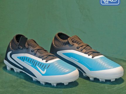 Soccer Boot Black & Blue