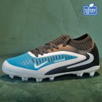 Soccer Boot Black & Blue - Image 3