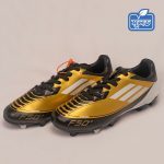 Soccer Boot Black & Gold